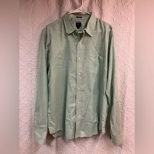 J.Crew XL Green Button Down